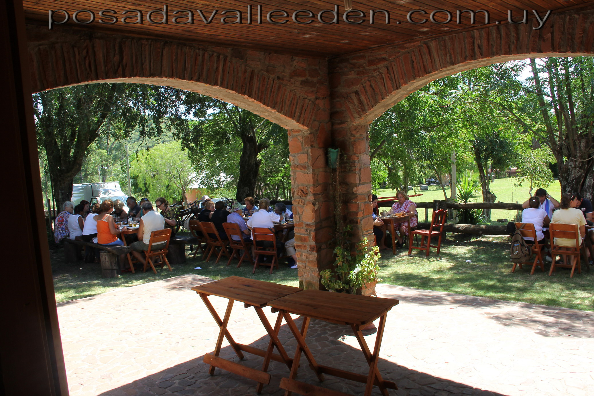 Almuerzo desde arcos